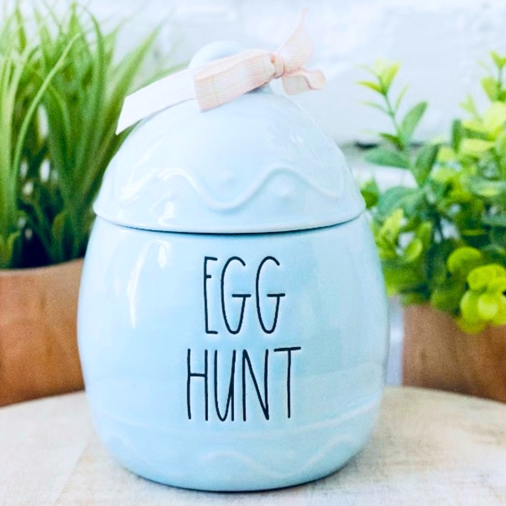 🐣 Rae Dunn “Egg Hunt” Egg Canister